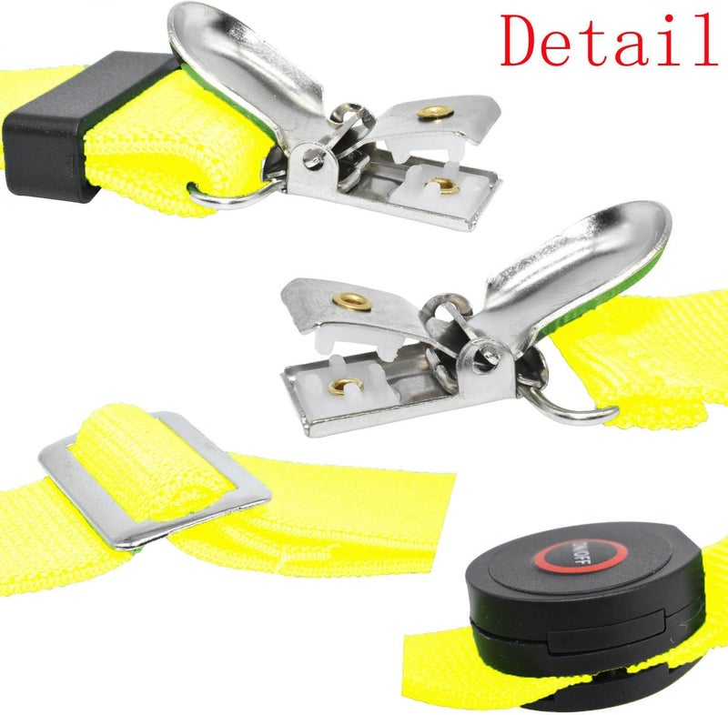 AMNQUERXUS Christmas LED Glow Light Up Suspenders Trouser Braces Y Shape Suspenders for Men Women - Image 5